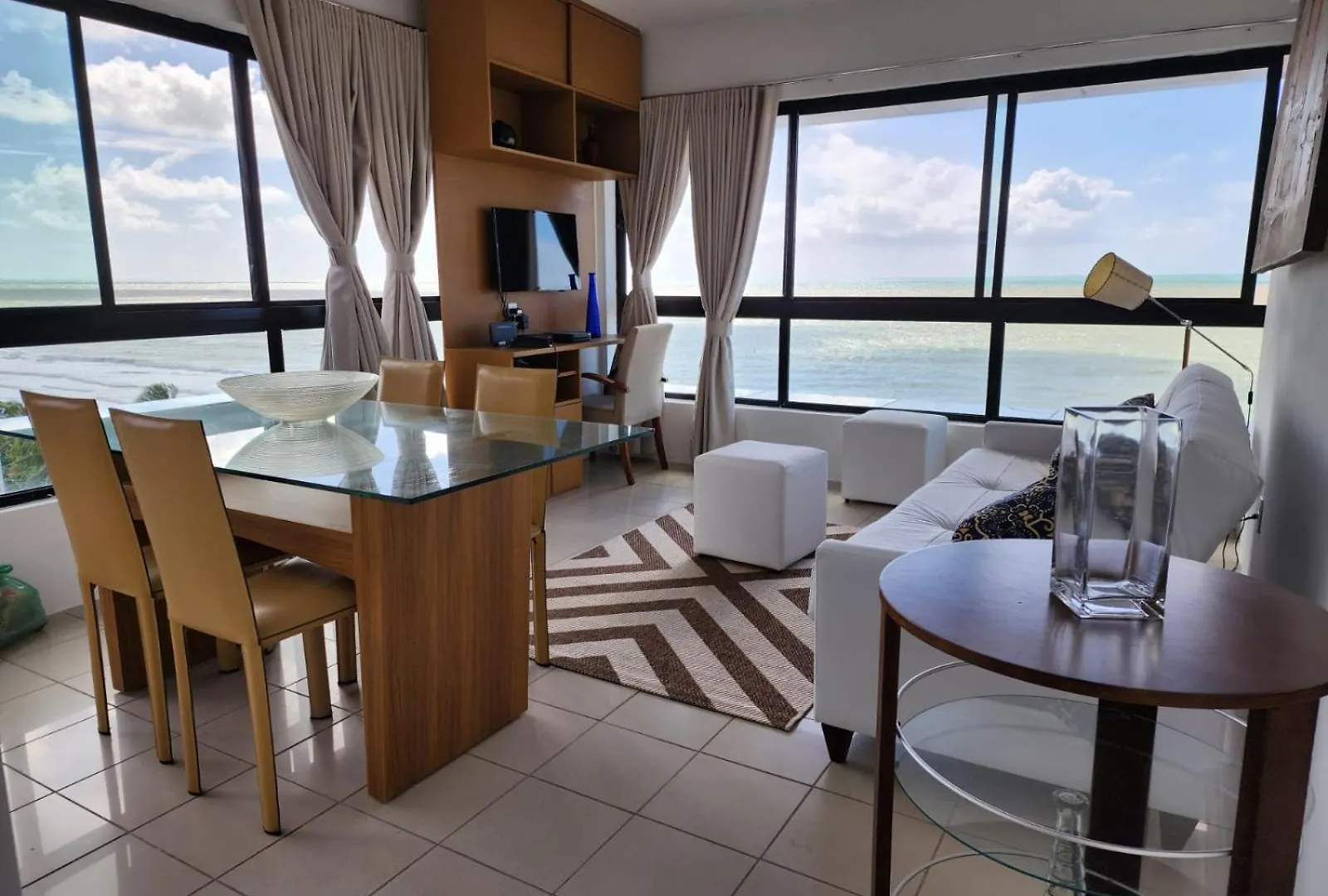 Flat A Beira-Mar Avenida Boa Viagem Apartamento Recife